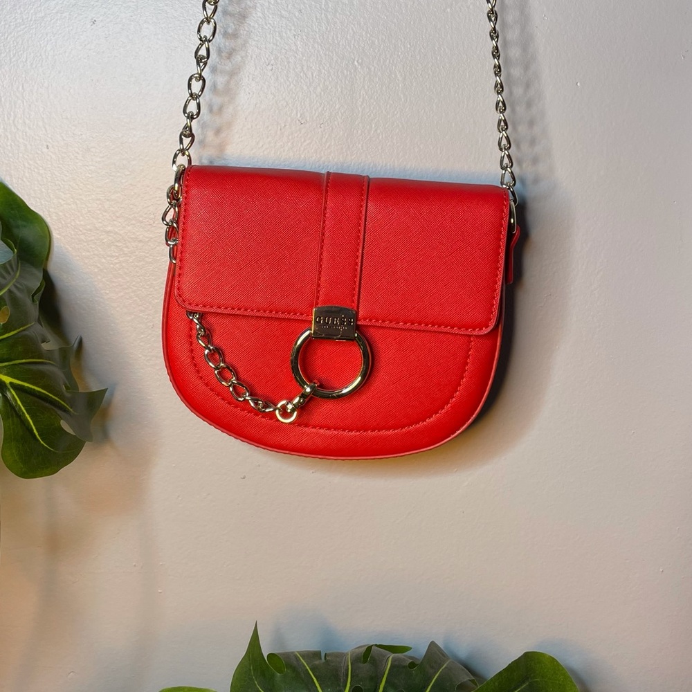 Red Guess purse